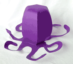 DIY Gift & Craft Octopus Template